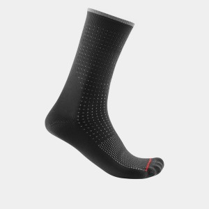 Black Men Castelli PREMIO 18 Socks | FYJI-74356