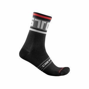 Black Men Castelli PROLOGO 15 Socks | MAZX-05812