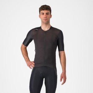 Black Men Castelli UNLIMITED PRO Jersey | KWYB-08159