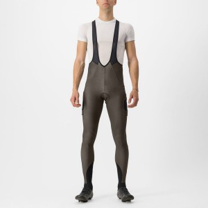 Black Men Castelli UNLIMITED TRAIL Bib Tights | JDXG-48712