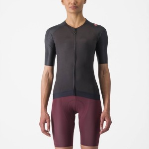 Black Women Castelli AERO PRO 7.0 W Jersey | GWNH-93782