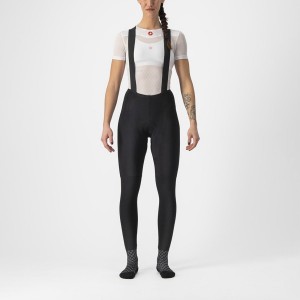 Black Women Castelli FREE AERO RC W DT Bib Tights | DVEK-95870