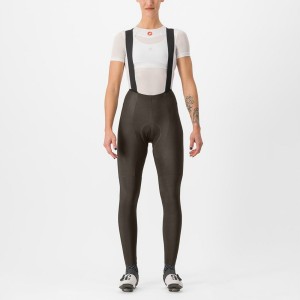 Black Women Castelli FREE AERO RC W DT Bib Tights | NRZE-18243