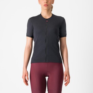 Black Women Castelli LIBERA Jersey | LEVY-09738