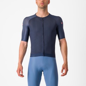 Blue Men Castelli AERO RACE 7.0 Jersey | WJYO-64987