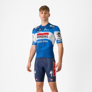 Blue Men Castelli COMPETIZIONE Bib Shorts | THGA-32946