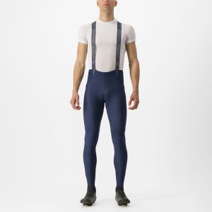 Blue Men Castelli FREE AERO RC Bib Tights | YOGA-19238