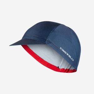 Blue Men Castelli ROSSO CORSA 2 Cap | ACTF-34259