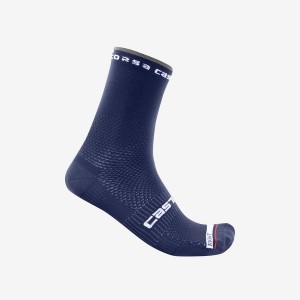 Blue Men Castelli ROSSO CORSA PRO 15 Socks | AHYD-57496