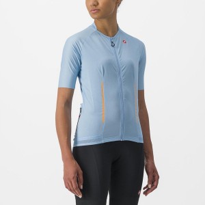 Blue Women Castelli ENDURANCE W Jersey | KRWZ-01582