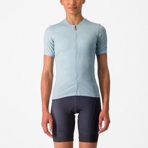 Blue Women Castelli LIBERA Jersey | COXT-67238