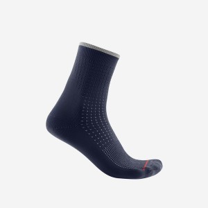 Blue Women Castelli PREMIO W Socks | HWLJ-53842