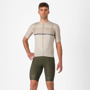 Deep Green Men Castelli COMPETIZIONE Bib Shorts | NBAM-89471