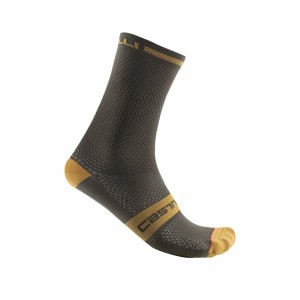 Deep Green Men Castelli SUPERLEGGERA T 12 Socks | VAYZ-79826