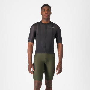 Deep Green Men Castelli UNLIMITED CARGO Bib Shorts | YPGM-48207