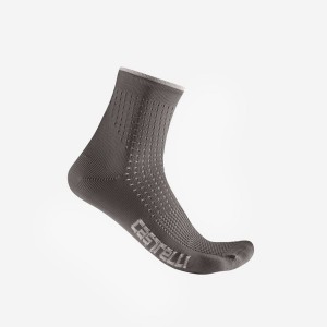 Grey Women Castelli PREMIO W Socks | WYOX-96453