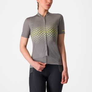 Grey Women Castelli UNLIMITED SENTIERO 3 Jersey | MTCA-89361