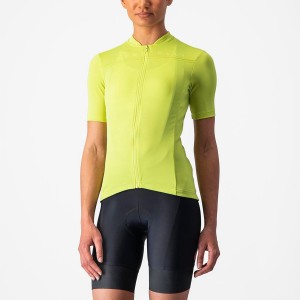 Light Green Women Castelli ANIMA 4 Jersey | RBHL-70562