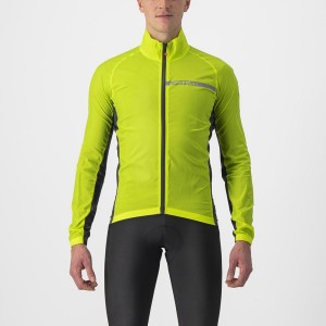 Light Green / Dark Grey Men Castelli SQUADRA STRETCH Protection | URIC-17496