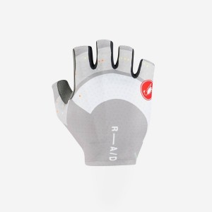 Multicolor Grey Men Castelli COMPETIZIONE 2 Gloves | XINM-18376