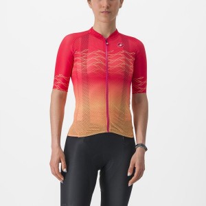 Orange Women Castelli CLIMBER'S 2.0 W Jersey | TNPL-64713