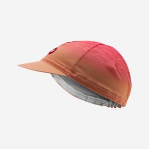 Orange Women Castelli CLIMBER'S 2 Cap | UGBV-76983