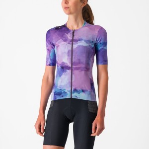 Purple Women Castelli UNLIMITED PRO W Jersey | CGXD-72063