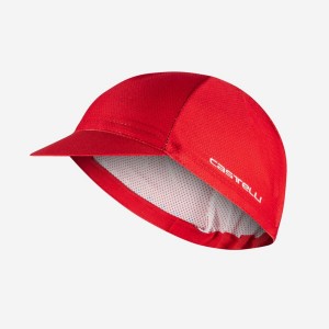 Red Men Castelli ROSSO CORSA 2 Cap | EKOA-57691