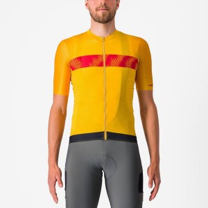 Red Men Castelli UNLIMITED ENDURANCE Jersey | ZVPO-85349