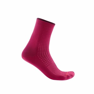 Red Women Castelli PREMIO W Socks | LEDT-26497