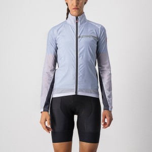 Silver Grey / Dark Grey Women Castelli SQUADRA STRETCH W Protection | WMCS-69804