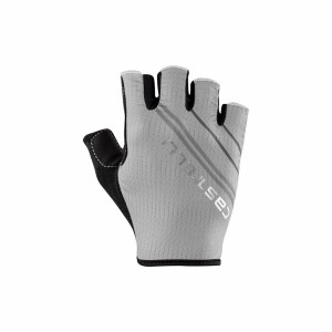 White / Dark Grey / Silver Grey Women Castelli DOLCISSIMA 2 W Gloves | RYIU-60853