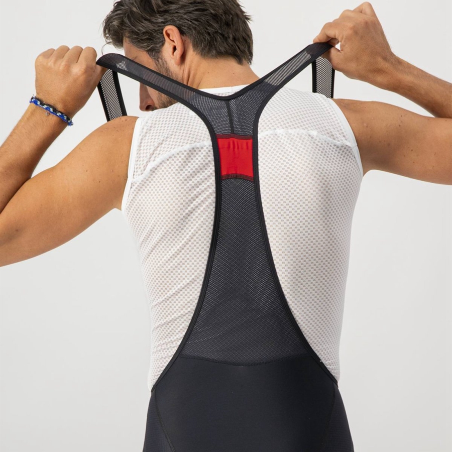 Black Men Castelli COMPETIZIONE Bib Shorts | QRAP-89034