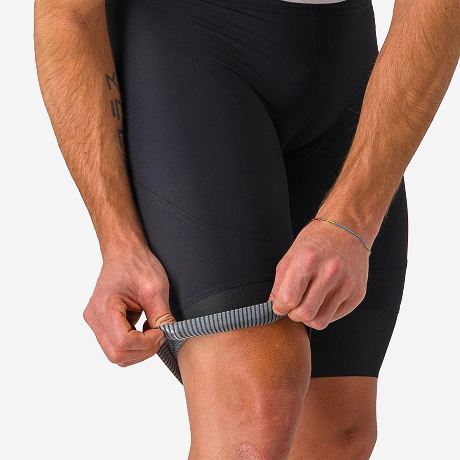 Black Men Castelli ENDURANCE 3 Shorts | TLPV-04183