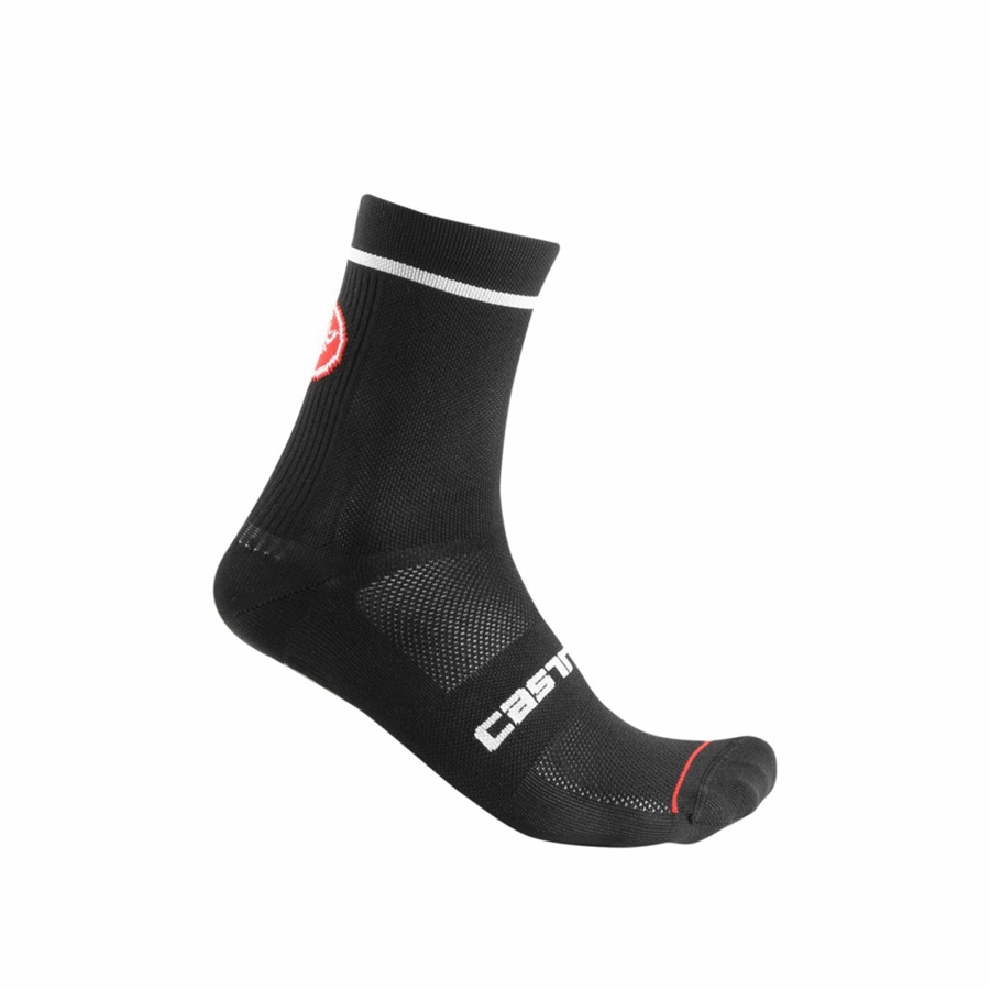 Black Men Castelli ENTRATA 13 Socks | XLOB-96534