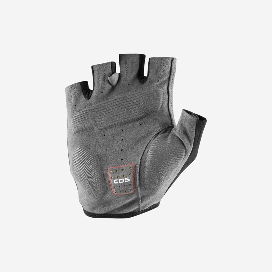 Black Men Castelli ENTRATA V Gloves | PRNE-41582