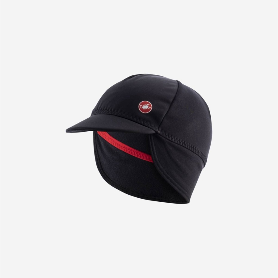 Black Men Castelli ESTREMO WS Cap | MWSR-70248