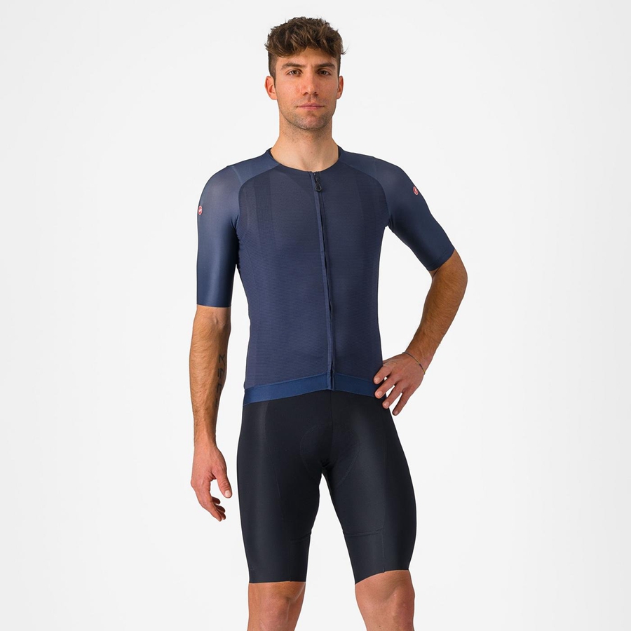 Black Men Castelli FREE AERO RC Bib Shorts | RFSH-97064