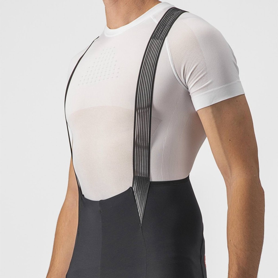 Black Men Castelli FREE AERO RC Bib Tights | CGXK-91740