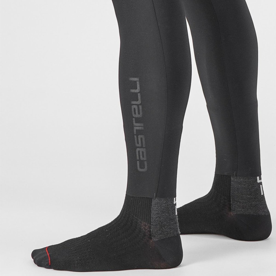 Black Men Castelli FREE AERO RC Bib Tights | CGXK-91740