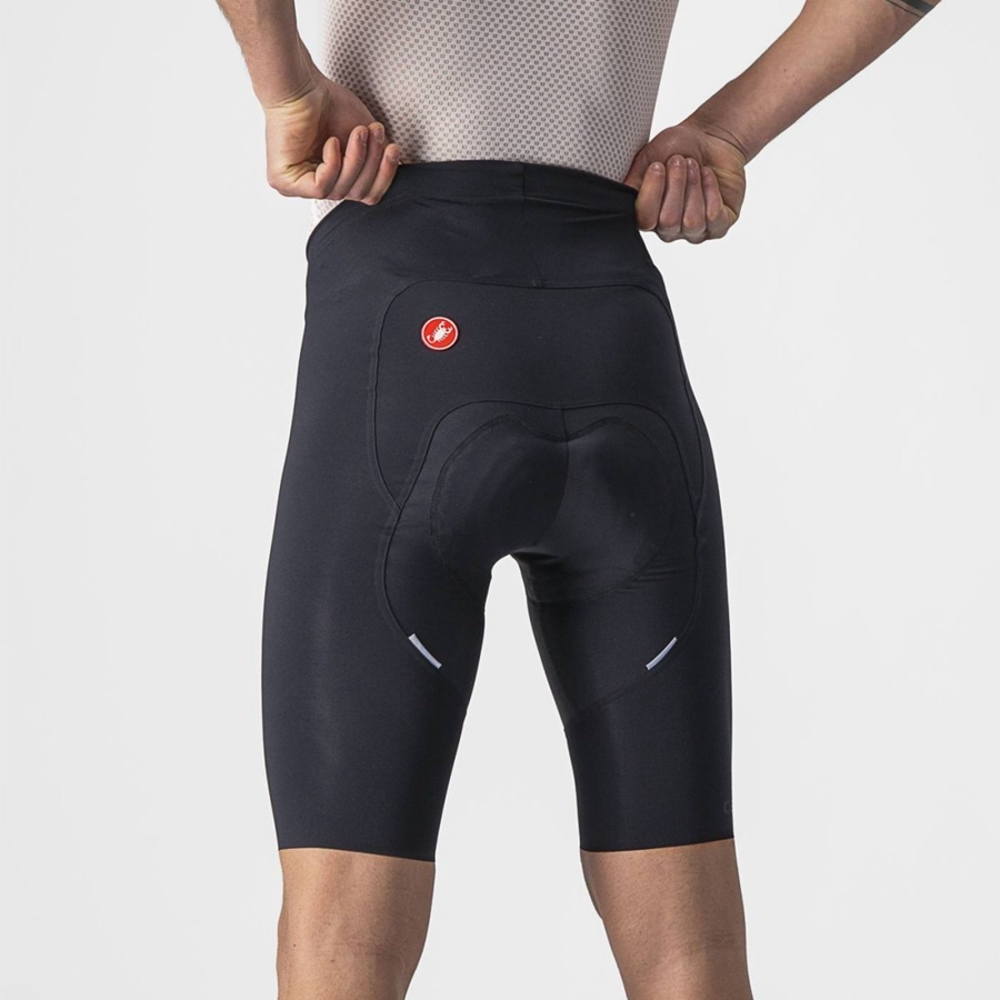 Black Men Castelli FREE AERO RC Shorts | GHJW-17283