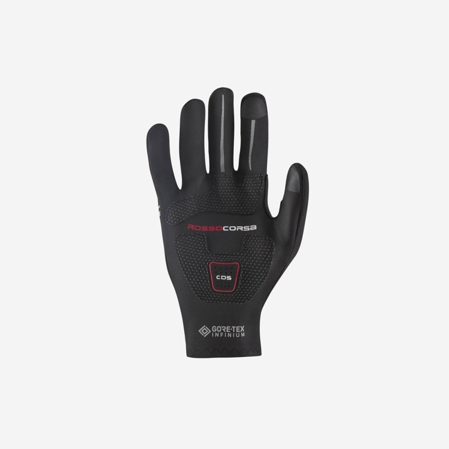 Black Men Castelli PERFETTO LIGHT Gloves | ZXHJ-42098