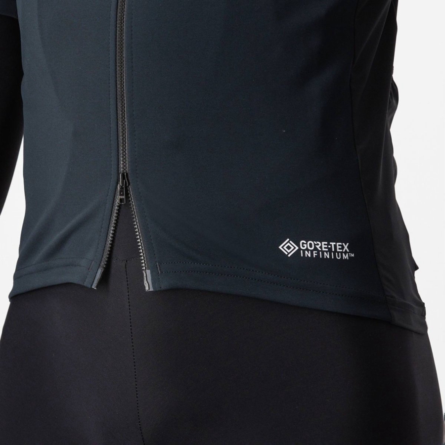 Black Men Castelli PERFETTO RoS 2 WIND Jackets | XBKR-18950