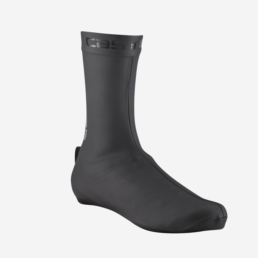 Black Men Castelli PIOGGIA 4 Shoecovers | DAXI-35719