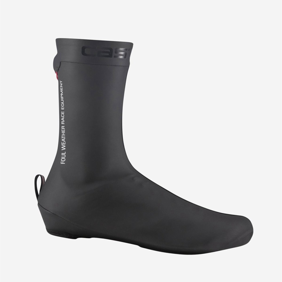 Black Men Castelli PIOGGIA 4 Shoecovers | DAXI-35719