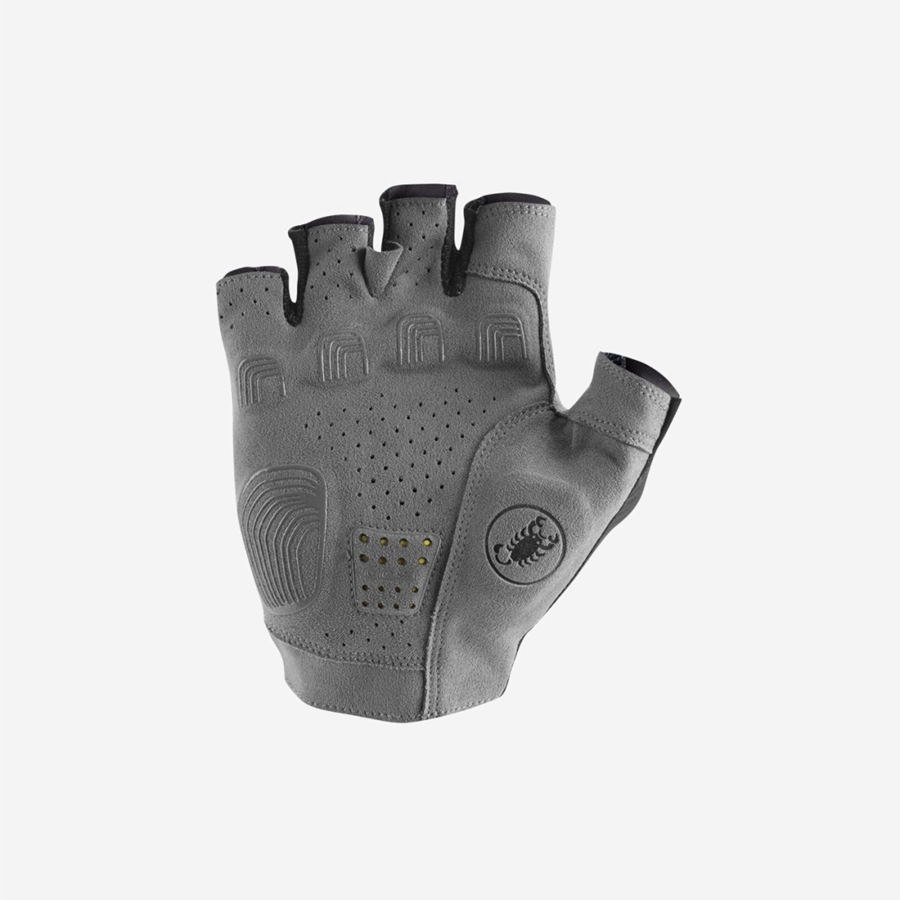 Black Men Castelli PREMIO Gloves | PNUM-17945