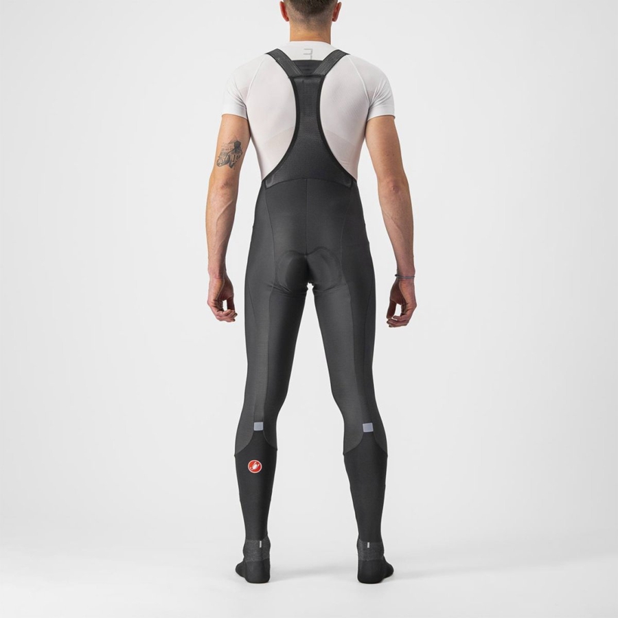 Black Men Castelli SEMIFREDDO Bib Tights | LBQV-40975