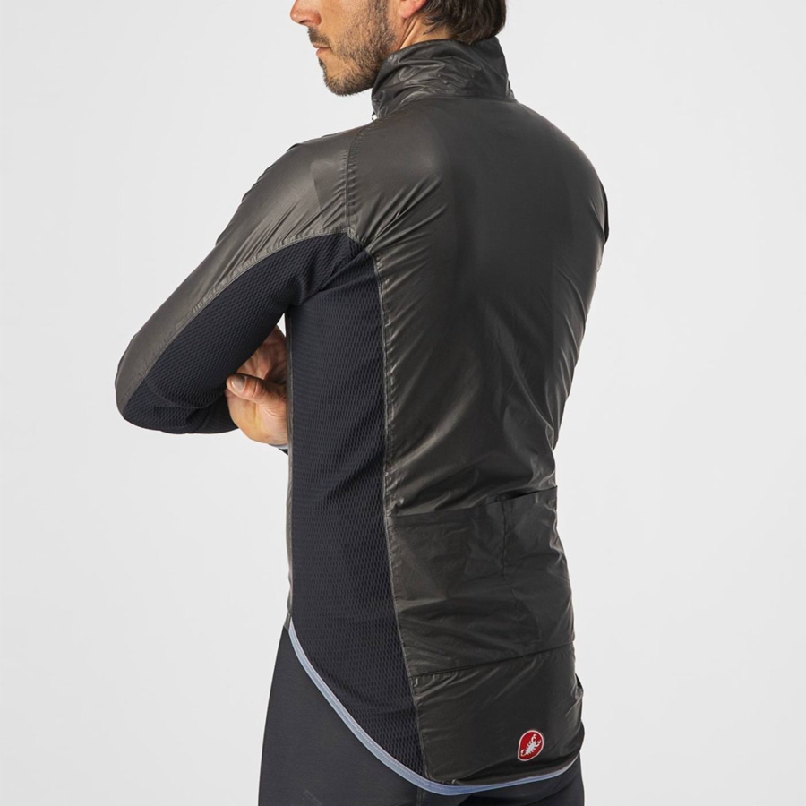 Black Men Castelli SLICKER PRO Protection | FSVW-52067