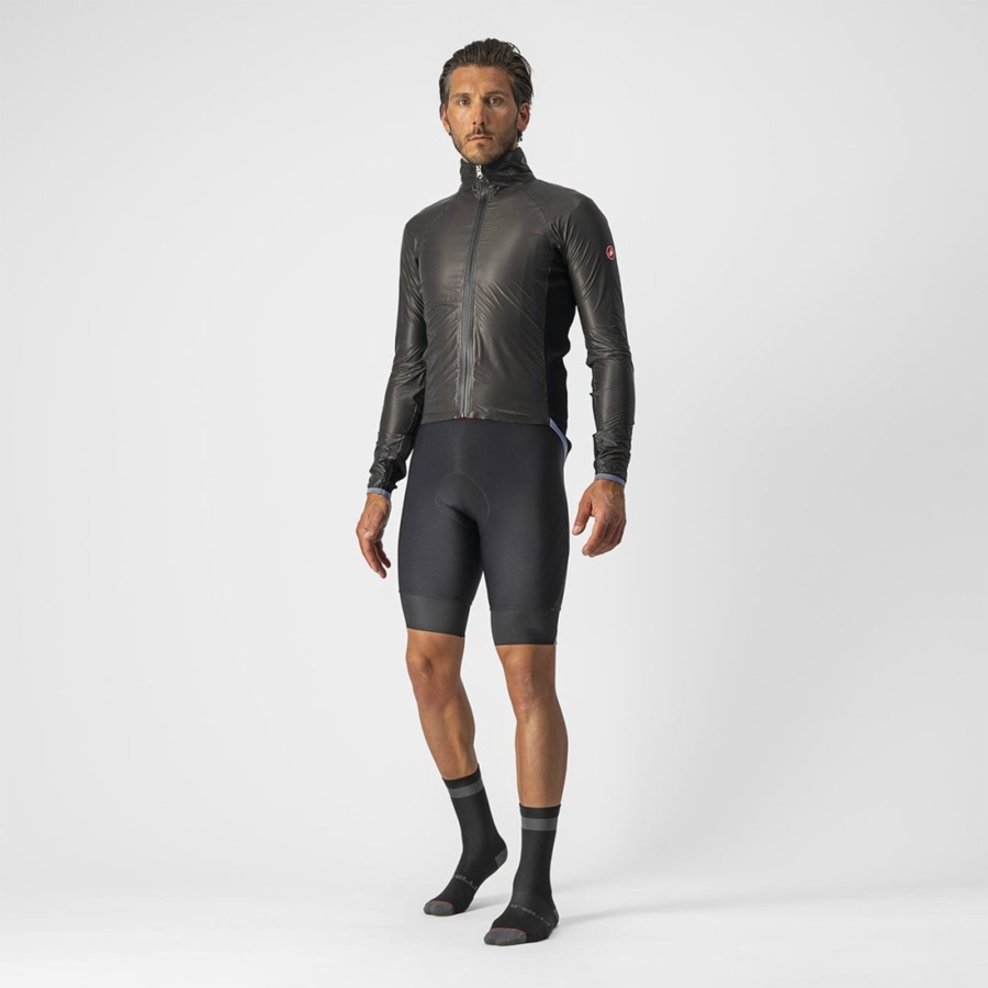 Black Men Castelli SLICKER PRO Protection | FSVW-52067