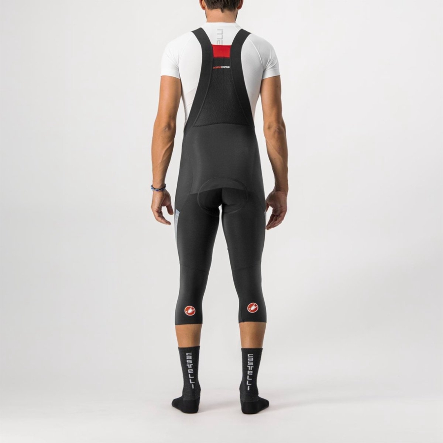 Black Men Castelli SORPASSO RoS BIB KNICKER Leggings | LFUD-89347